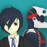 Request: Minato Arisato and Thanatos (Colored)