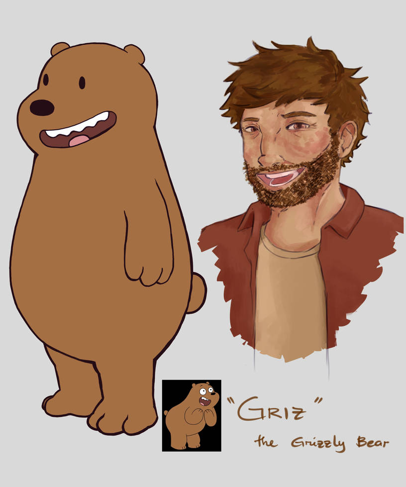 We Bare Bears - Grizz The Grizzly Bear by MackieLars on DeviantArt