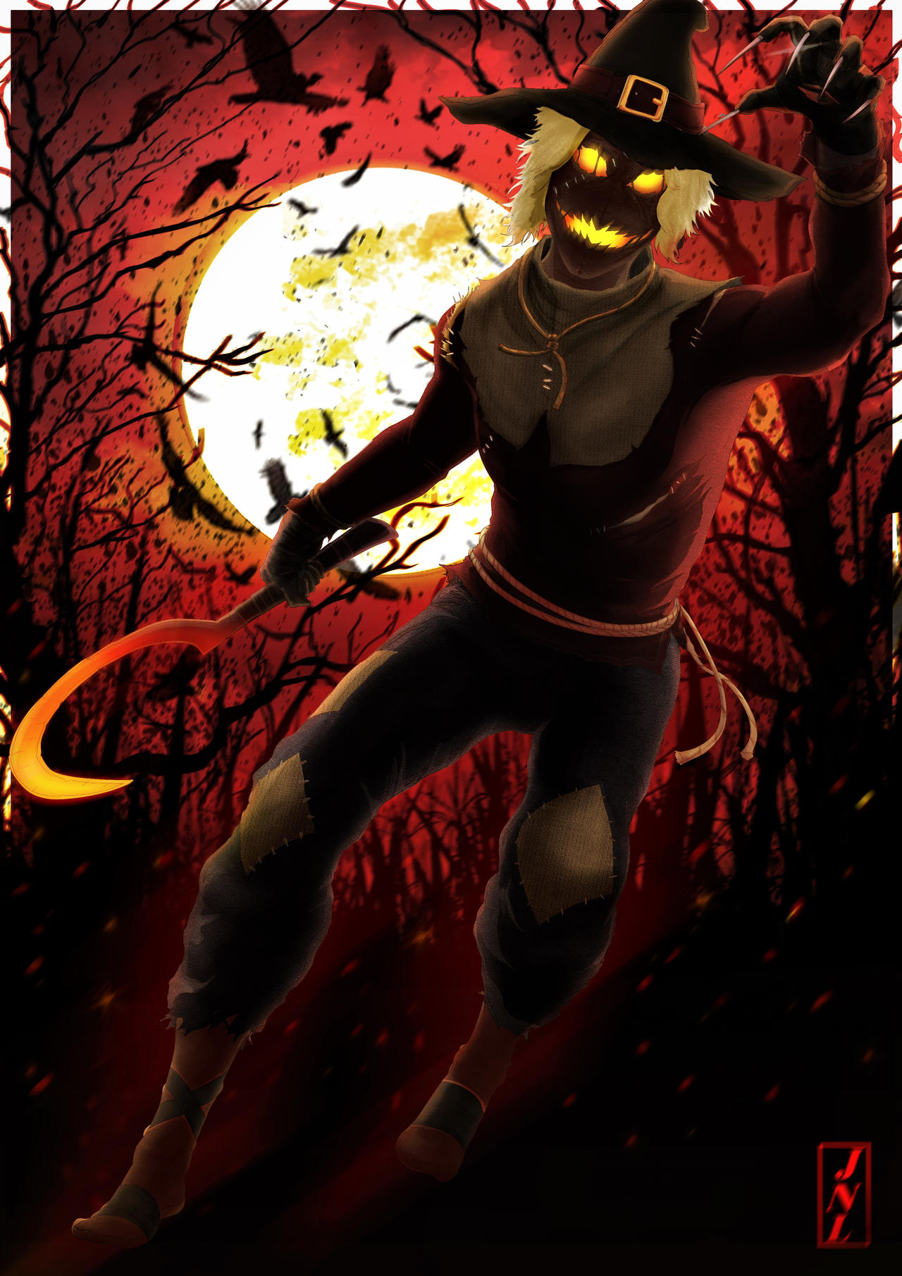 Scarecrow by JackNapierlauching on DeviantArt