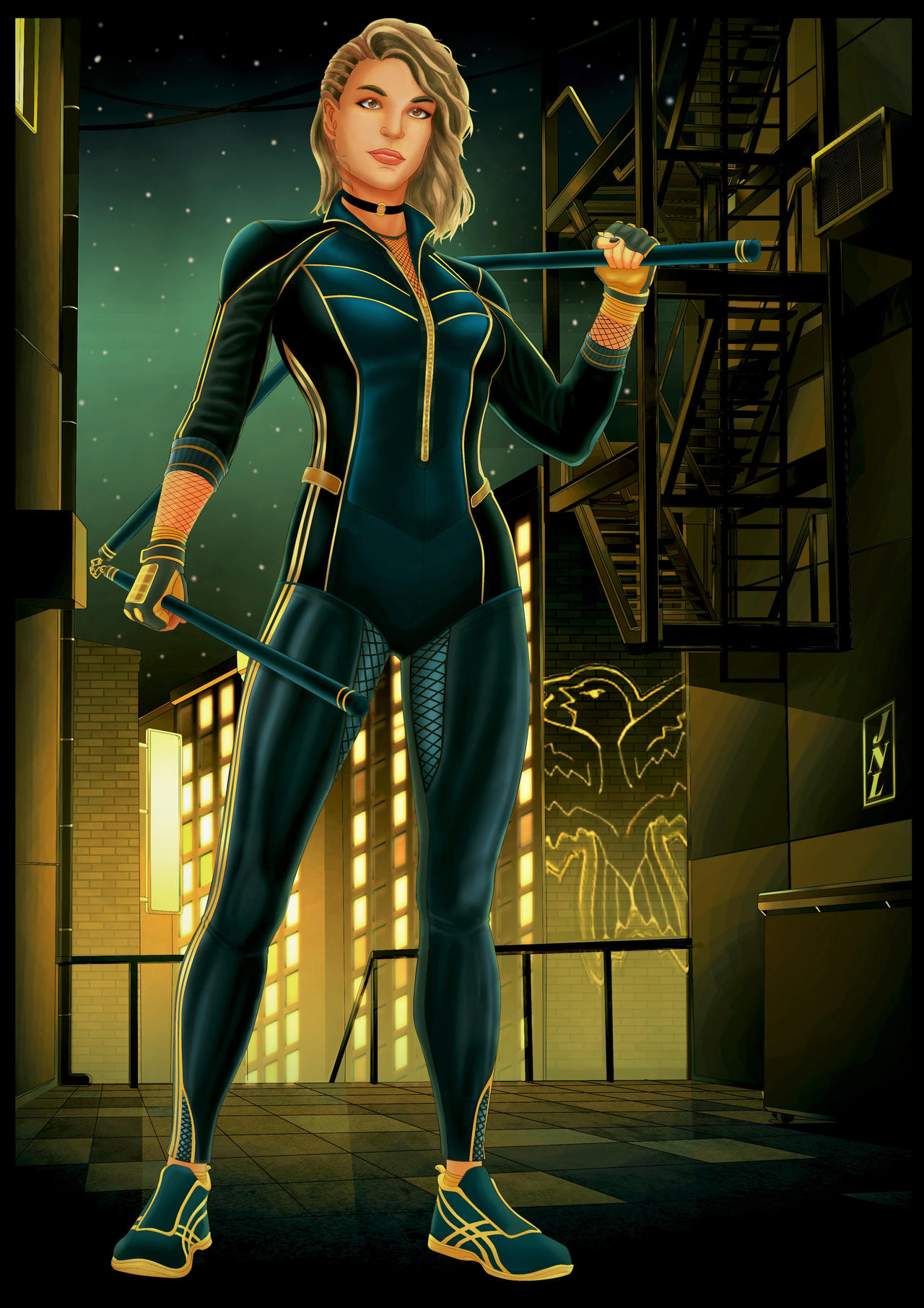 Black Canary DCEU by JackNapierlauching on DeviantArt