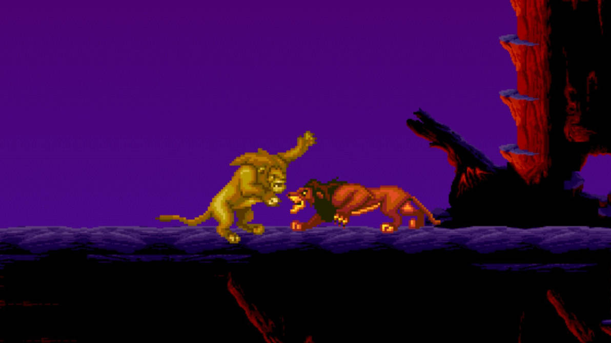 The Lion King: Simba and Scar Fight by IanTheABandLogosFan on DeviantArt