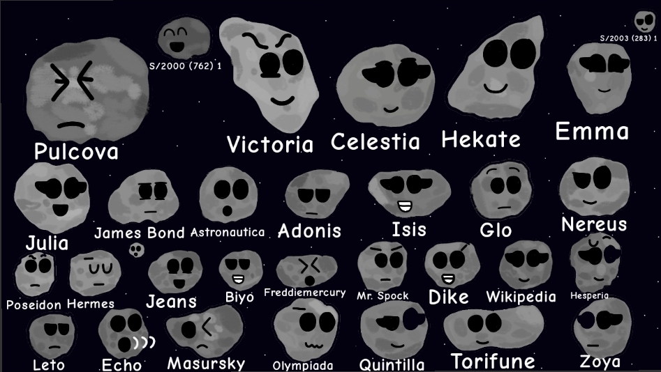 Asteroid Deviantart More Asteroids and Comets by IanTheABandLogosFan on DeviantArt