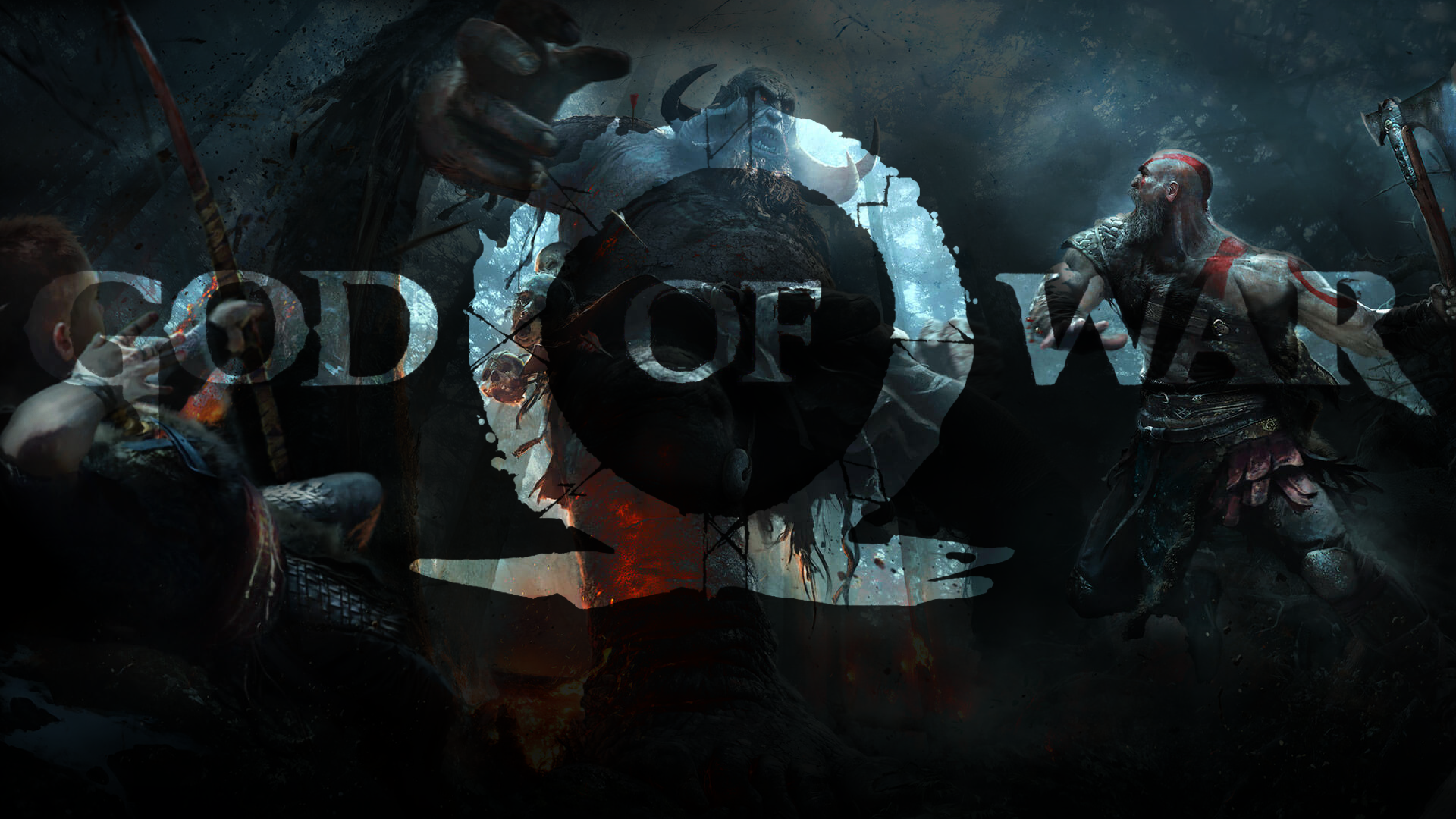 God of War PS4 Wallpaper 1080p by claterz on DeviantArt God of War PS4 Wallpaper 1080p by claterz on DeviantArt