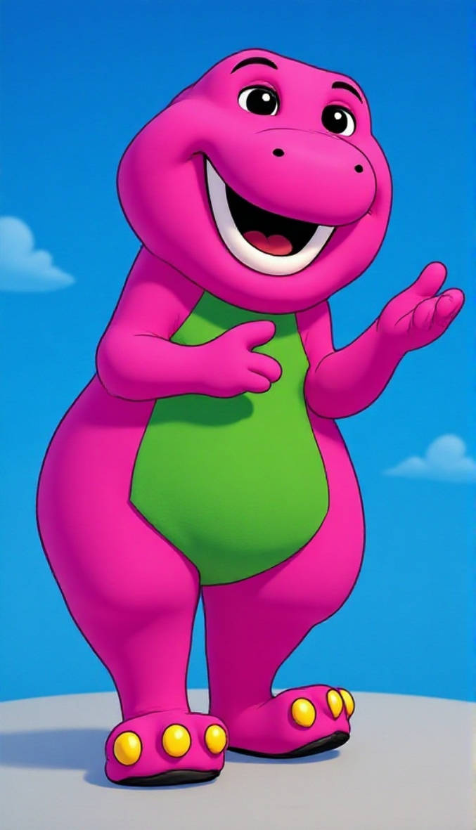 Barney Redesigned Deviantart Disney Barney by Cers1234Alt on DeviantArt