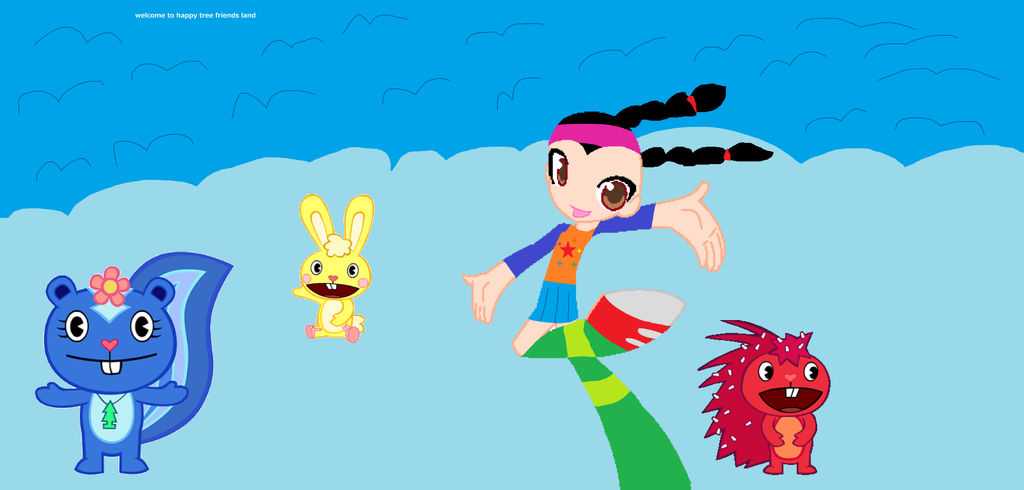 Welcome To Happy Tree Friends Land by SofiaNoda on DeviantArt
