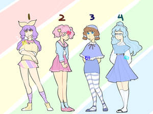 Pastel Adopts (3/4 OPEN)