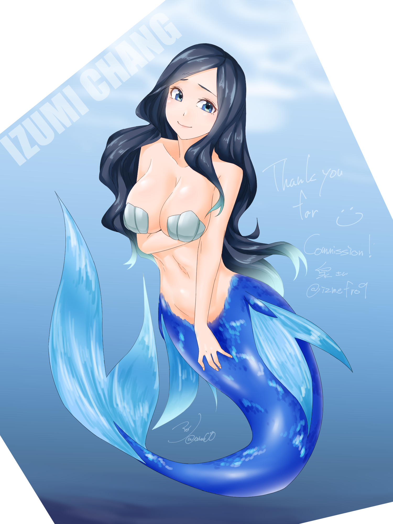 Mermaid Izumi chang! by AWONO on DeviantArt