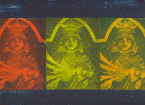 Space Queen Triptych No. 4