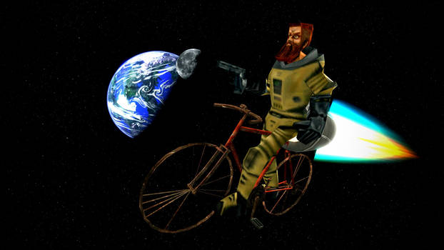 Ivan The Space Biker (Literally)