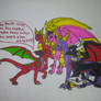 Flare meets,Spyro,Cynder,Ember and Flame