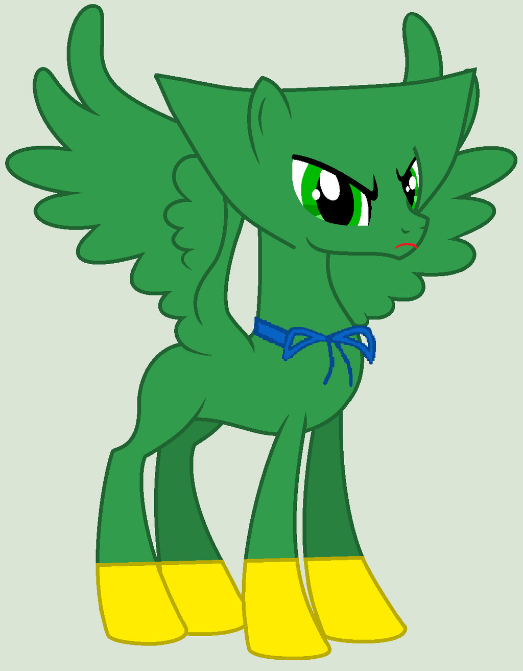 Mlp Green Huggy Angry Vector 108 by twidashfan1234 on DeviantArt