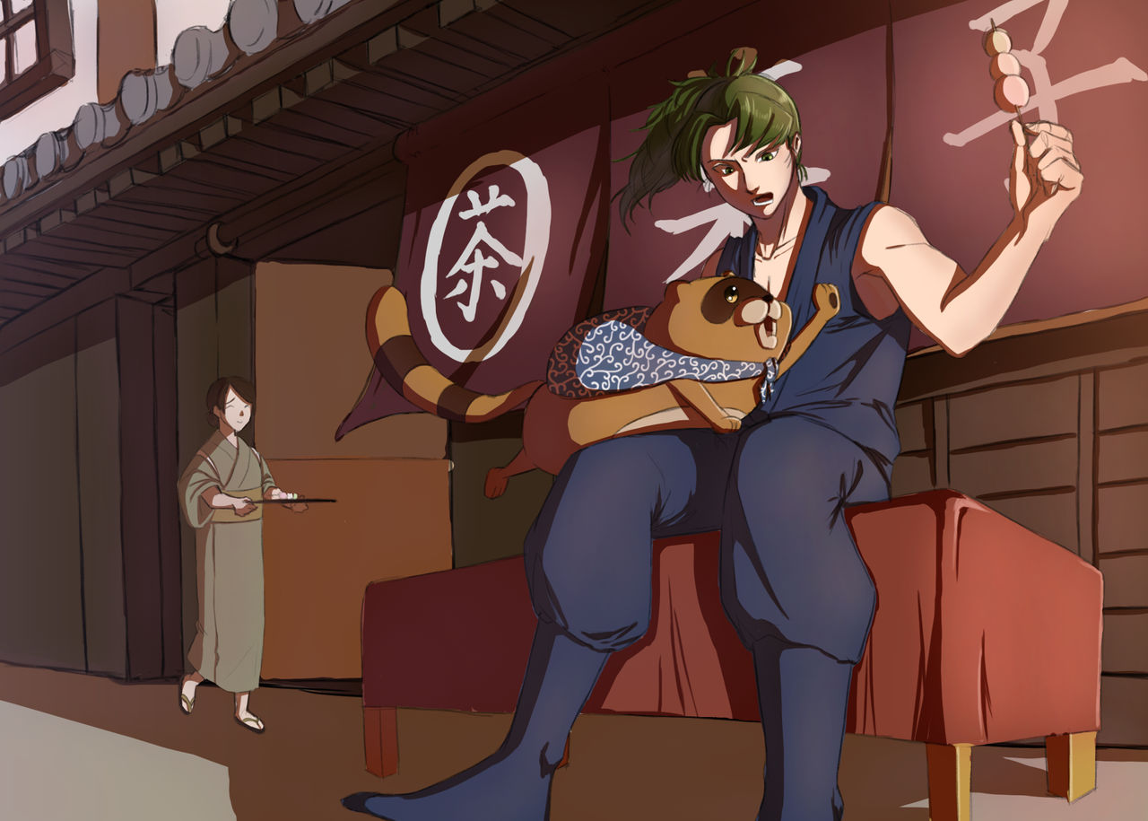 Concept Art4 (Seijuro and Zeni)