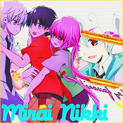 Mirai Nikki DVD Cover by NatsuDragoneel2 on DeviantArt