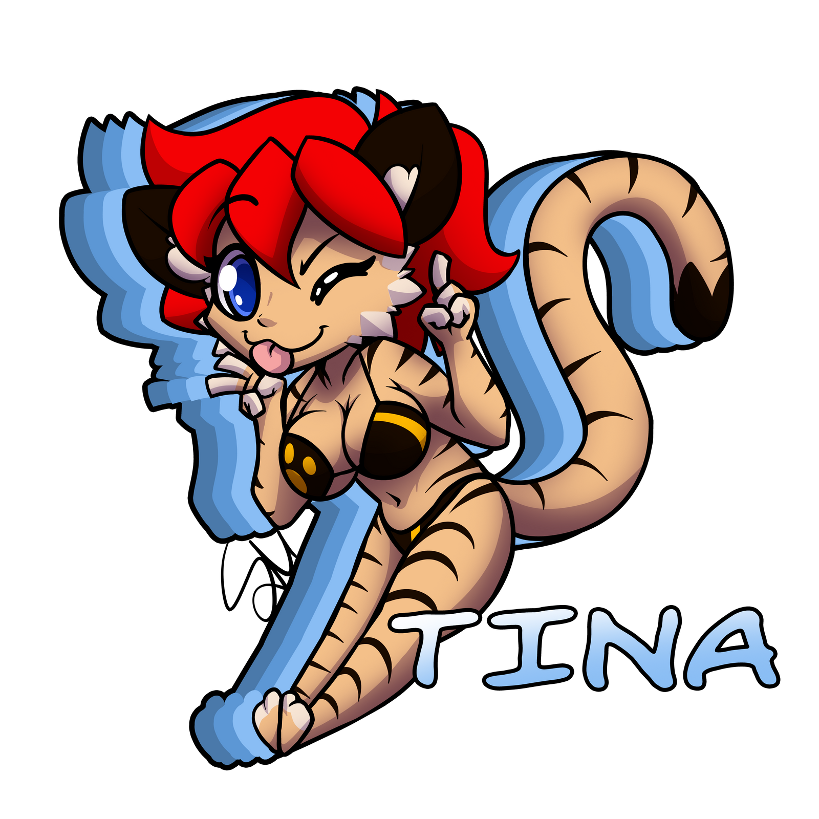 Tina (art trade) by SilverBlazeBrony