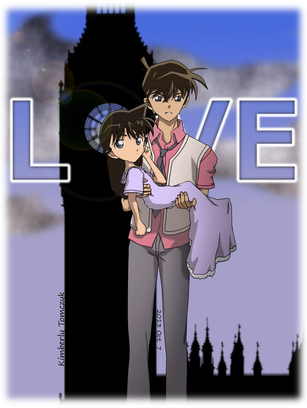 Detective Conan Case Closed Shinichi And Ran By Phantasma103 On Deviantart Detective Conan Case Closed Shinichi And Ran By Phantasma103 On Deviantart