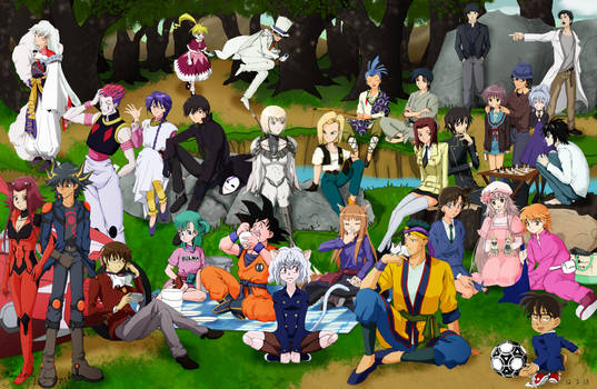 AnimeCrossover - Favorite Characters Get Together