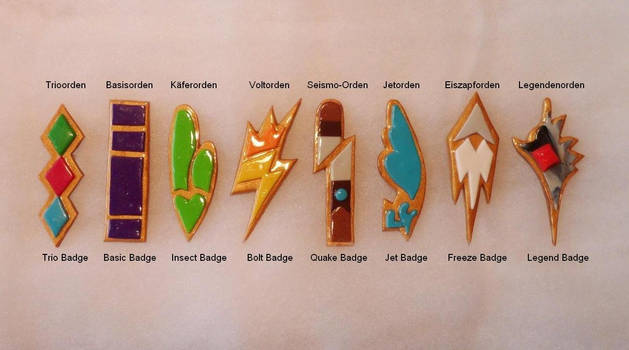 Unova Gym Badges