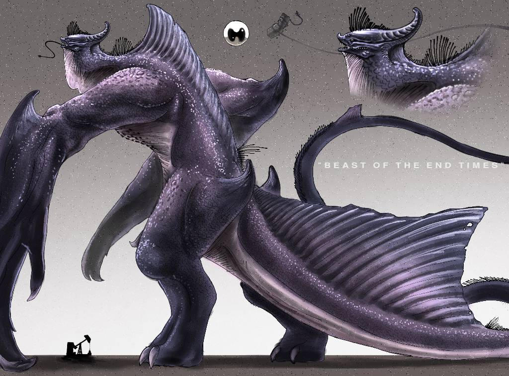Original Kaiju/ Oc Kaiju concept art by reihendrick on DeviantArt