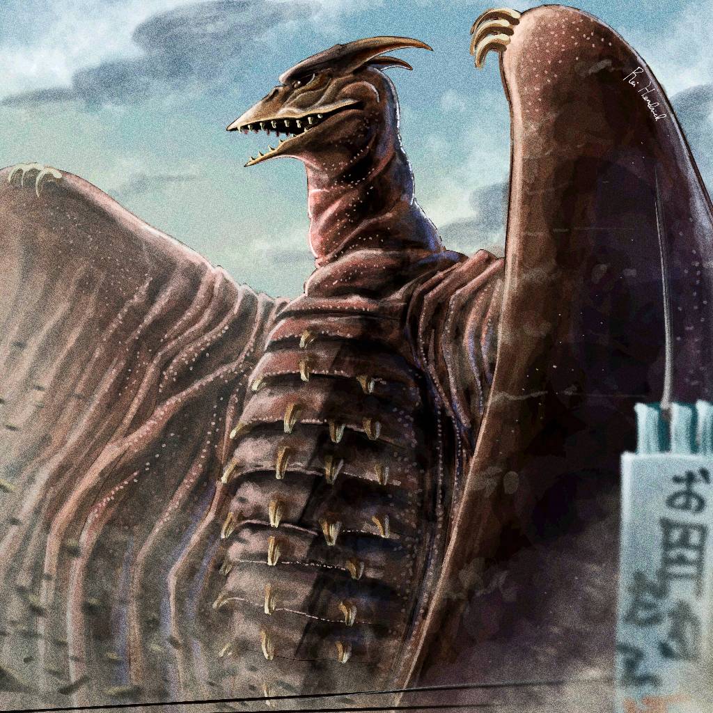 Rodan 1956 fanart by reihendrick on DeviantArt