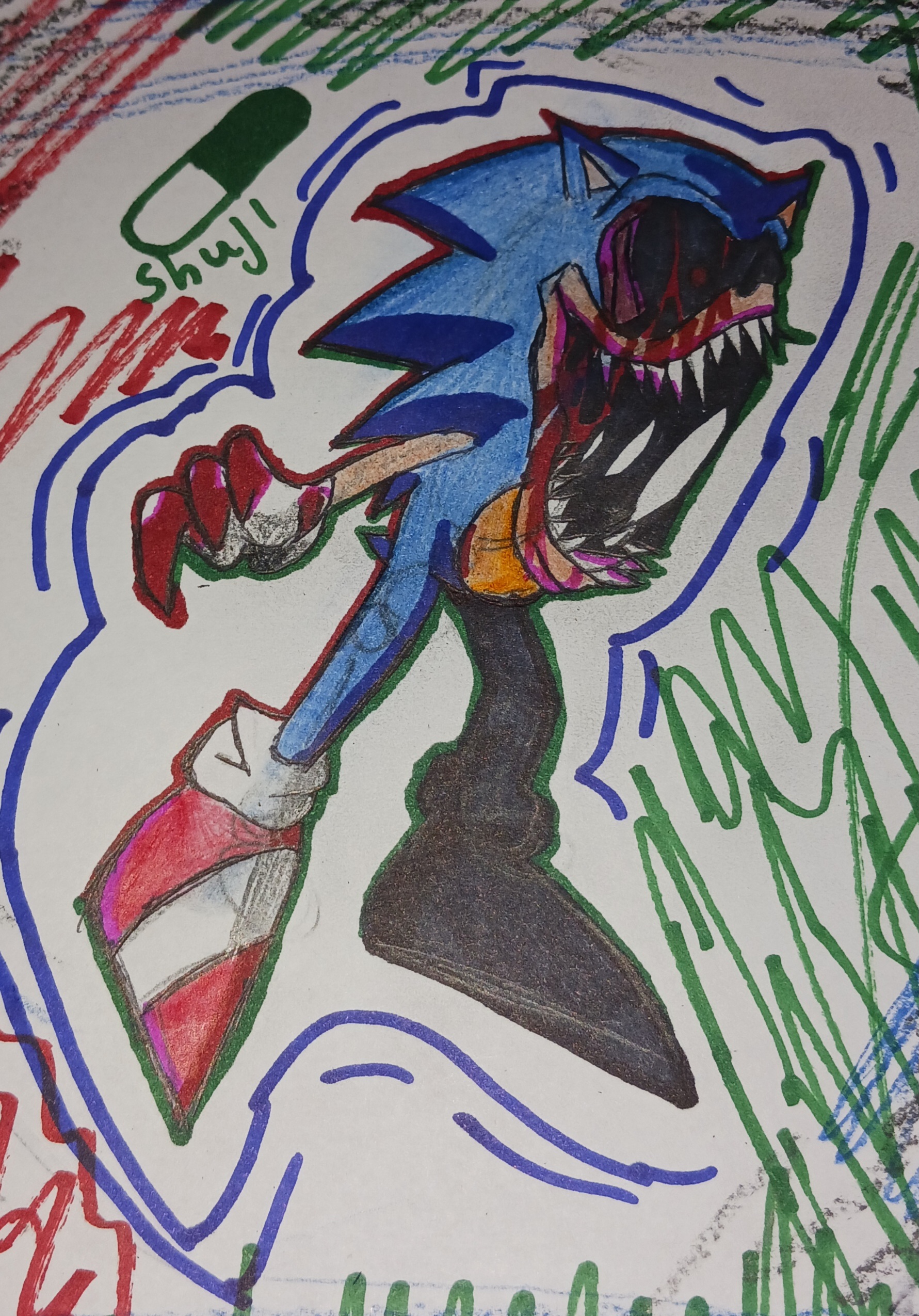 Sonic.EYX (remade) by HIITSTHEMAILMAN on DeviantArt