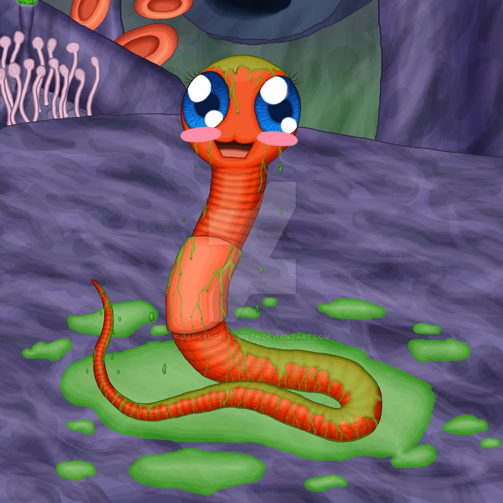Item Orb Challenge: Blood Worm -Bionis Interior by DarkAngelElspeth on  DeviantArt