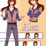 Alex character sheet