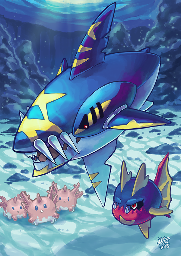 Mega Sharpedo by MZ15
