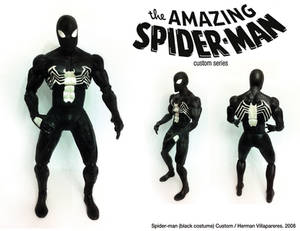 Spider-man Black Suit Custom