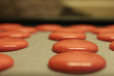 Pink French Macrons