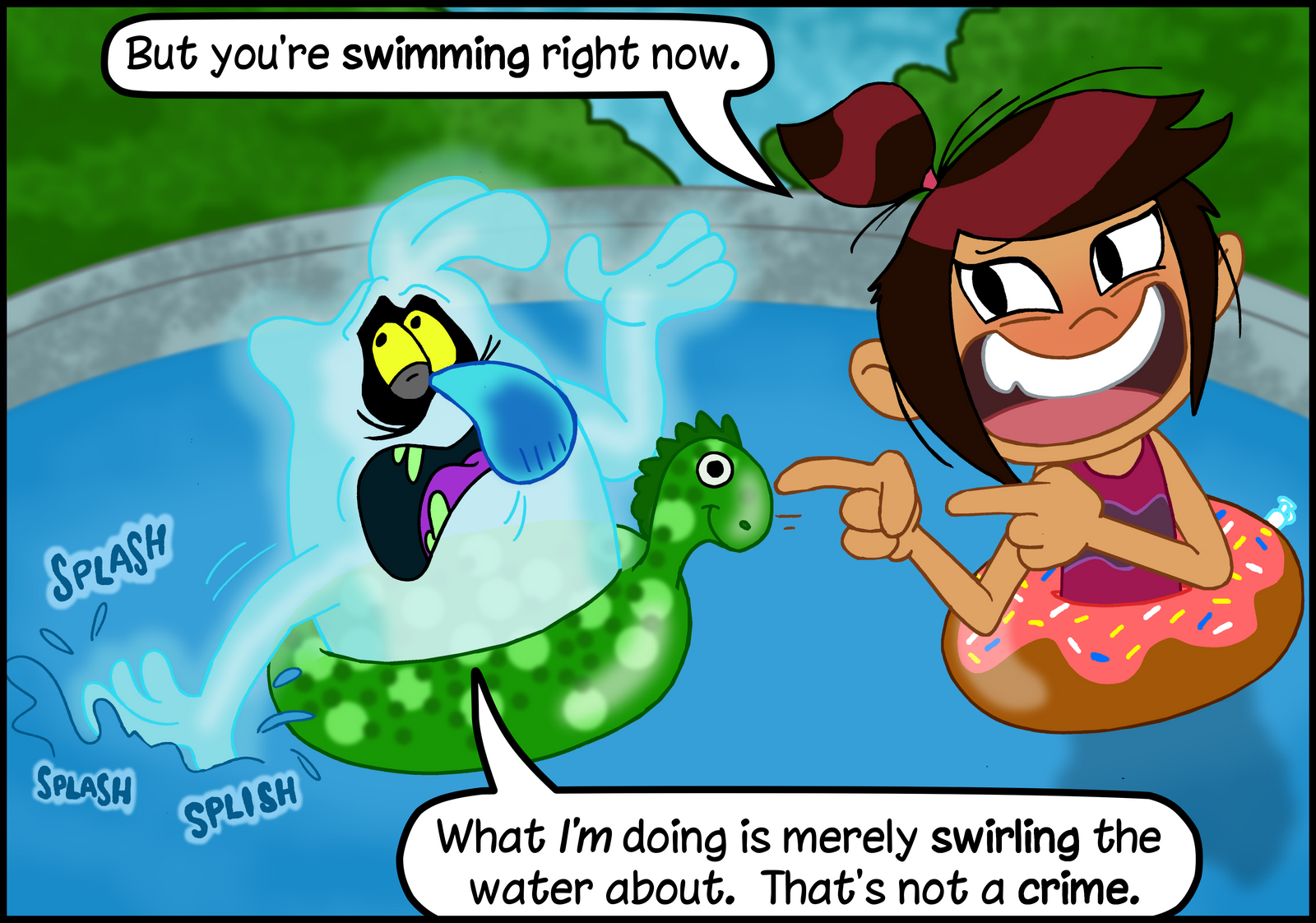 Swimming is Forbidden! by mightyfilm on DeviantArt Swimming is Forbidden! by mightyfilm on DeviantArt