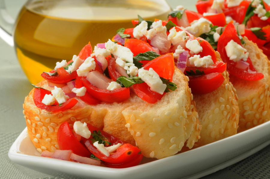 Bruschetta Appetizer 14786509