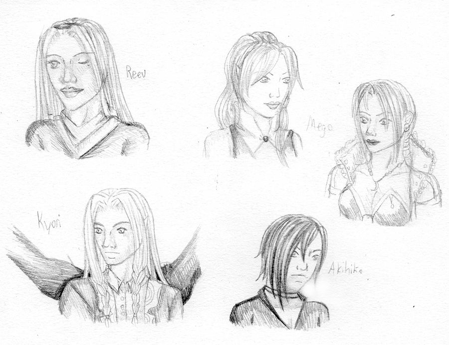 Gift - Sketched Busts