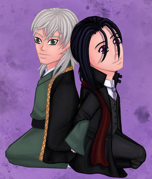 BSD Chibis: Fukuzawa + Mori