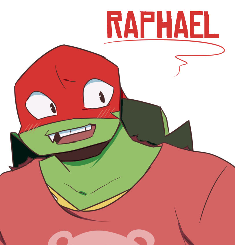 ROTTMNT - Raph in Pajamas by littlemune on DeviantArt