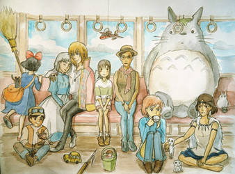 Mr Miyazaki's train