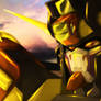 The Gundam's Sunset