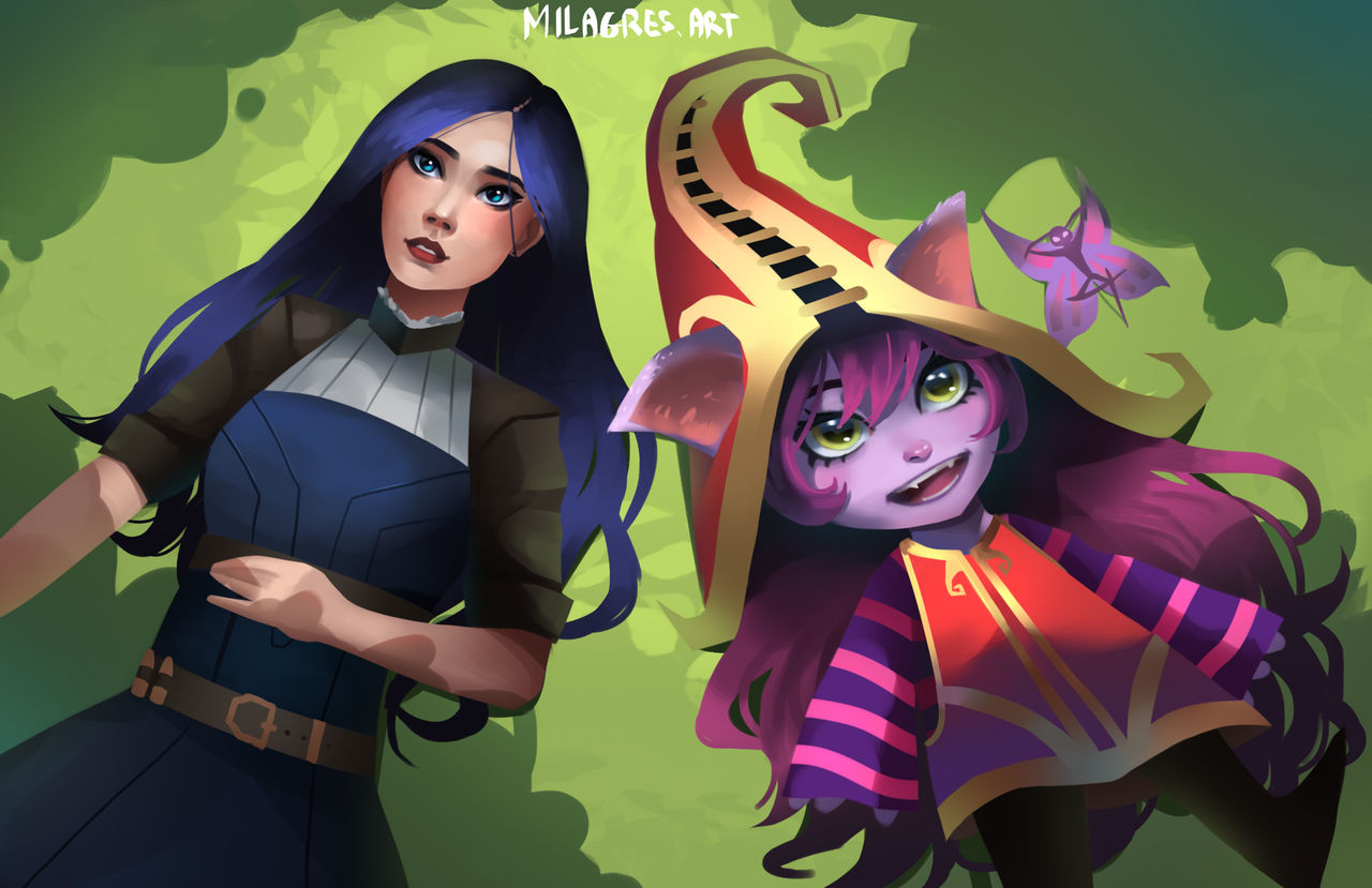 Caitlyn And Lulu League Of Legends By Delibri On Deviantart Caitlyn And Lulu League Of Legends By Delibri On Deviantart