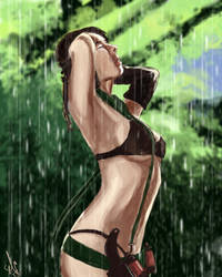 Quiet Rain by Sefikichi