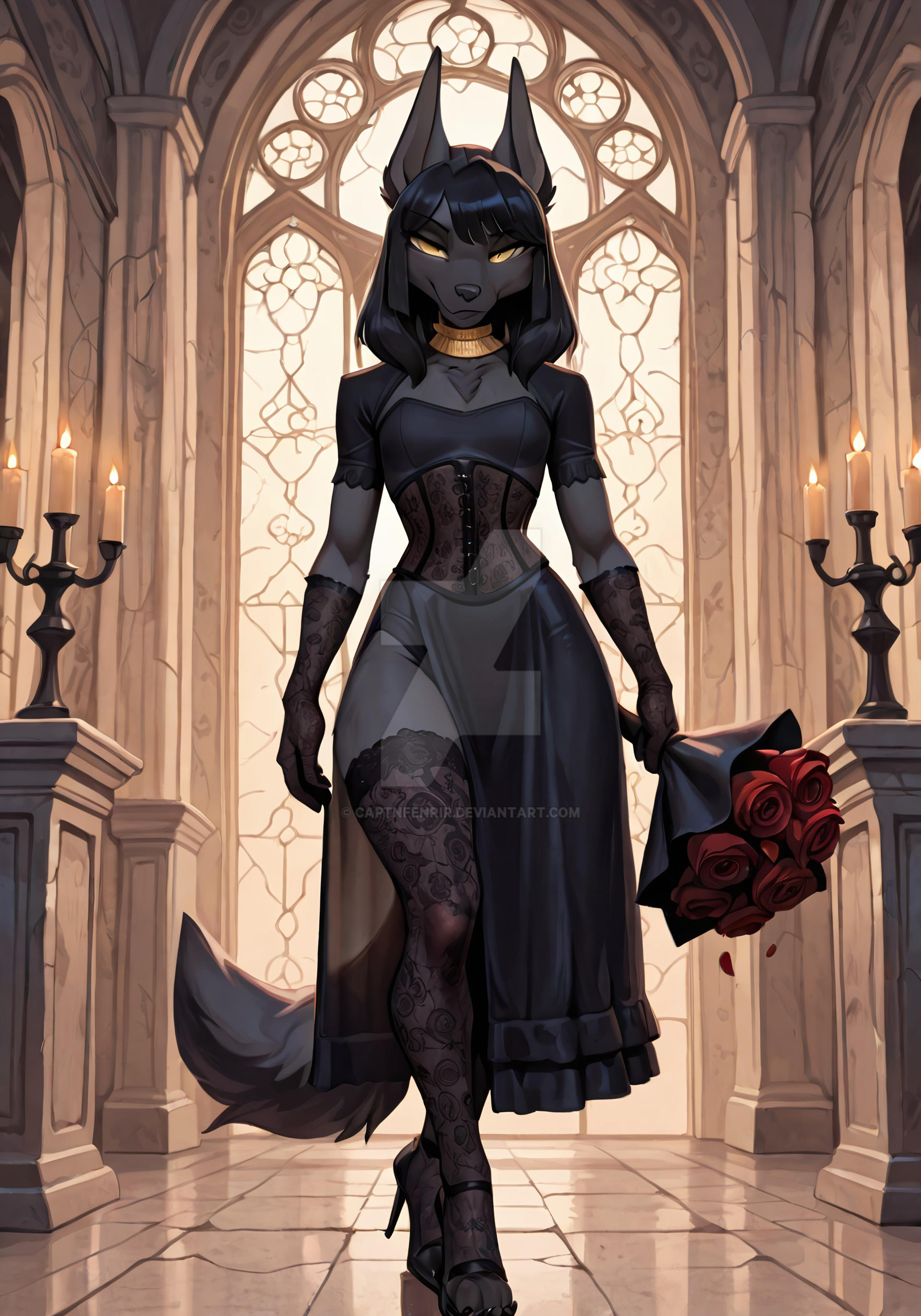 Devendar T Nadia - goth bride by CaptnFenrir on DeviantArt