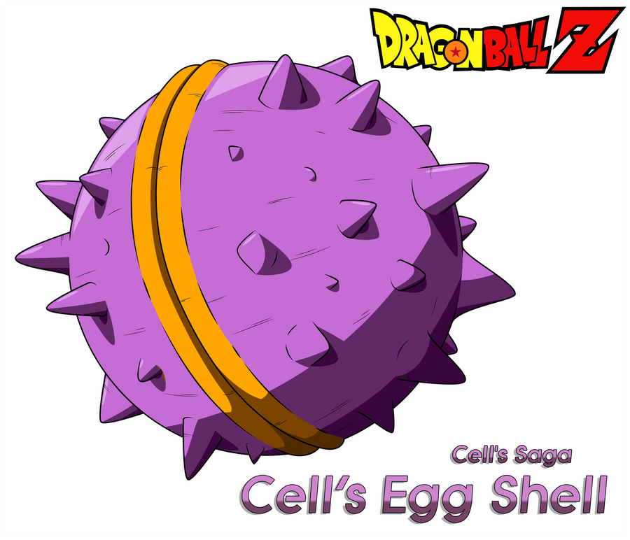 Shell Dbz DBZ - Cell's Egg Shell by camarinox on DeviantArt