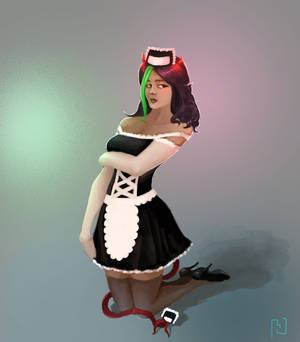 Lolena the french not really french maid