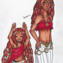 Concept Art - Young Tamsiru and her Mama