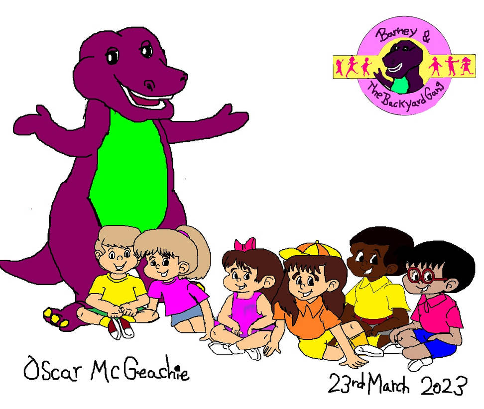 Barney and the Backyard Gang (1990) by omcgeachie on DeviantArt