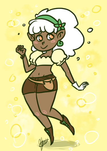 Pokemon OC: Fluffee the Whimsicott