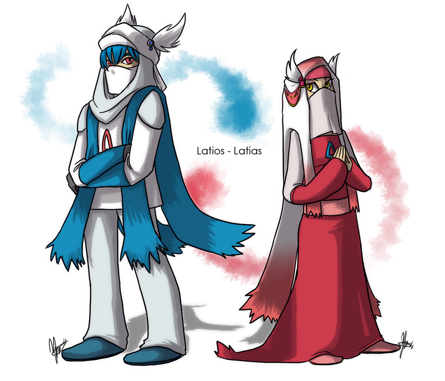 Pokemon OC: The Eon Duo