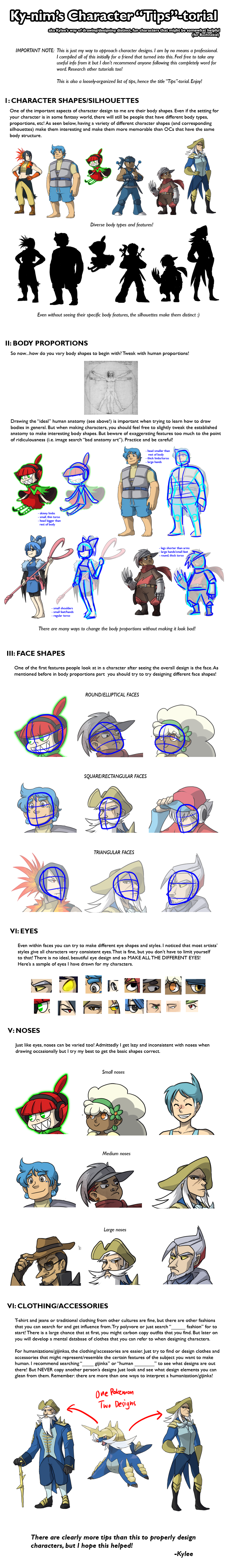 Tutorial: Character Design by ky-nim on DeviantArt