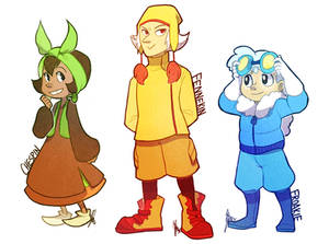 Pokemon: GEN 6 STARTERS DANG