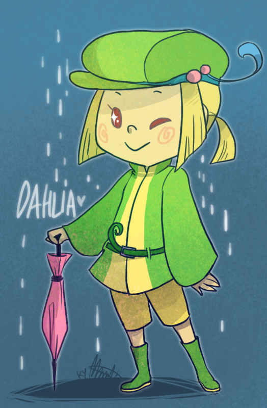 Pokemon OC: Dahlia the Politoed