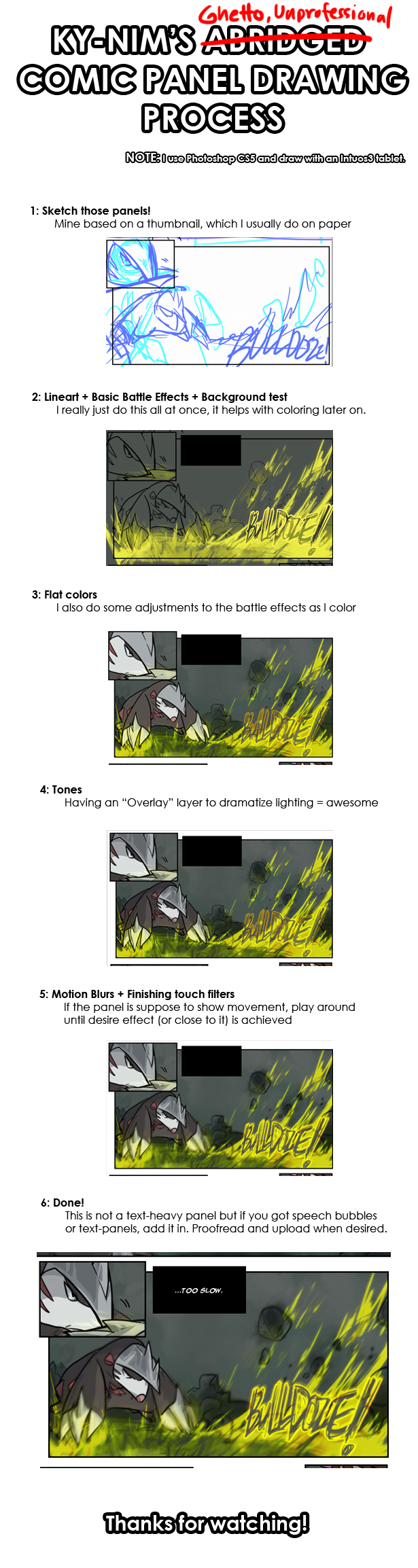 Tutorial: Panel-Drawing+Coloring by ky-nim on DeviantArt