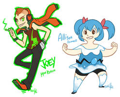 Pokemon OC: Joey and Allison